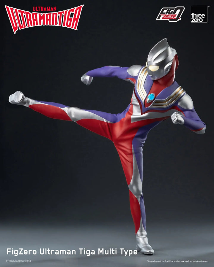 Ultraman Tiga Multi Type – Threezero – ActionFigure Brasil