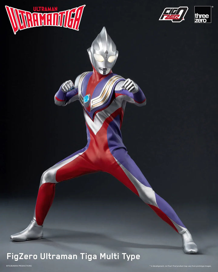 Ultraman Tiga Multi Type – Threezero – ActionFigure Brasil