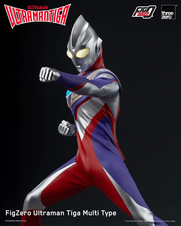Ultraman Tiga Multi Type – Threezero – ActionFigure Brasil