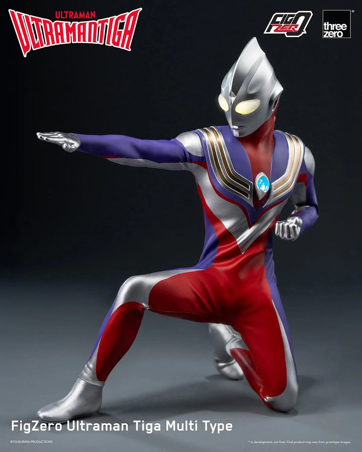 Ultraman Tiga Multi Type – Threezero – ActionFigure Brasil