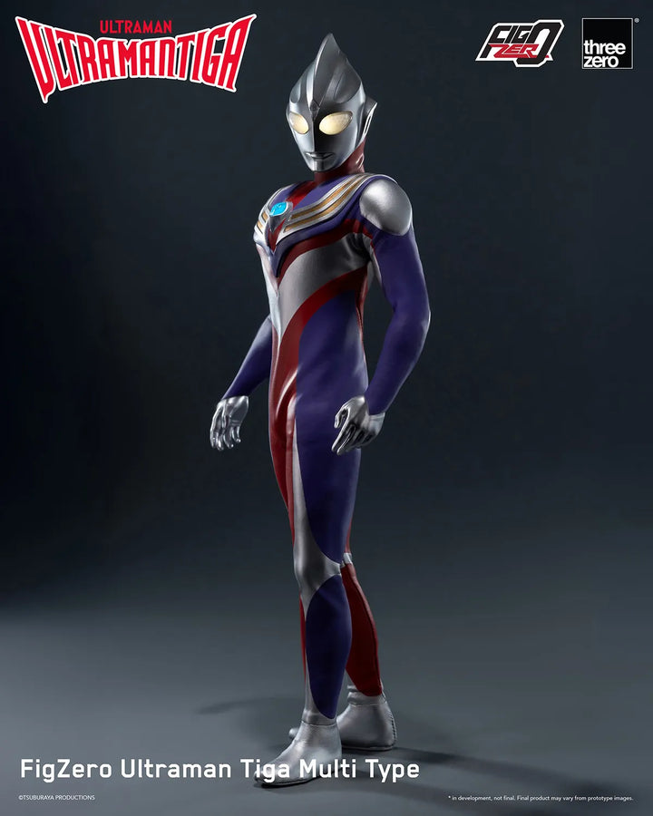 Ultraman Tiga Multi Type – Threezero – ActionFigure Brasil