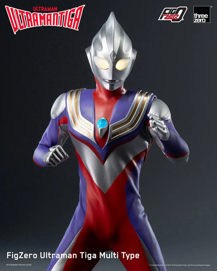 Ultraman Tiga Multi Type – Threezero – ActionFigure Brasil