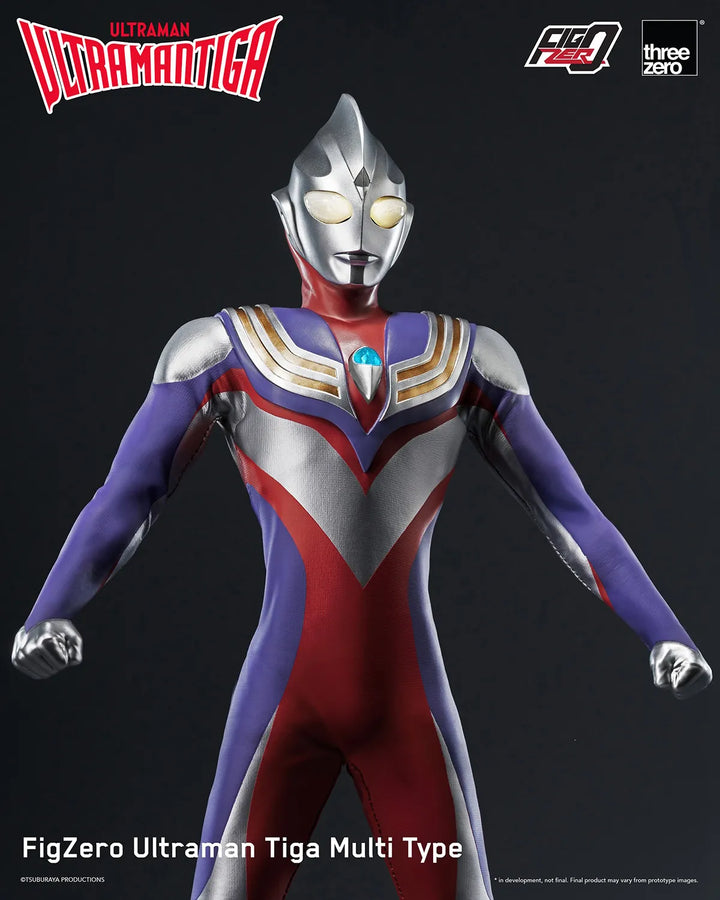 Ultraman Tiga Multi Type – Threezero – ActionFigure Brasil