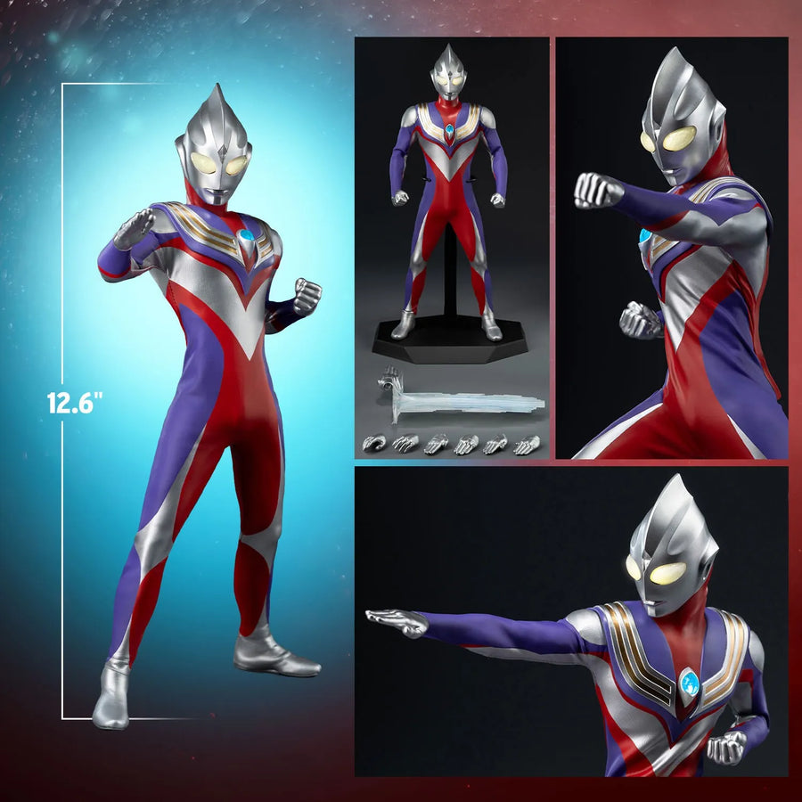 Ultraman Tiga Multi Type – Threezero – ActionFigure Brasil