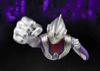 Ultraman Tiga - Ultra-Act - Multi Type, Renewal ver. (Bandai)ㅤ – Bandai – ActionFigureBrasil — ambientada