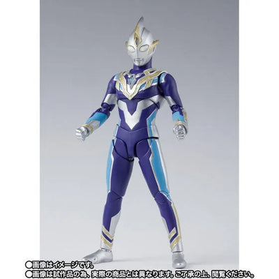 Ultraman Trigger: New Generation Tiga - Ultraman Trigger - S.H.Figuarts - Sky Type (Bandai Spirits) [Shop Exclusive]ㅤ – Bandai Spirits – ActionFigureBrasil — ângulo diferente