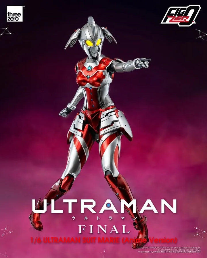 ULTRAMAN - Ultraman Suit Marie - FigZero - 1/6 - Anime Version (ThreeZero)ㅤ – ThreeZero – ActionFigureBrasil