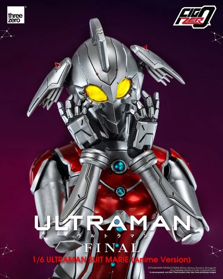 ULTRAMAN - Ultraman Suit Marie - FigZero - 1/6 - Anime Version (ThreeZero)ㅤ – ThreeZero – ActionFigureBrasil