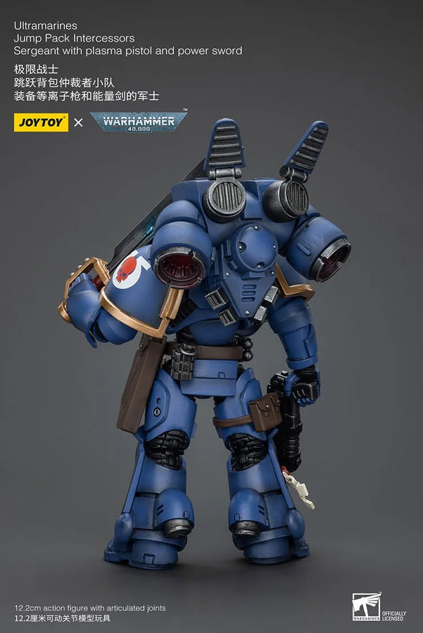 Ultramarines Jump Pack Intercessors with Captain – Joytoy – ActionFigure Brasil