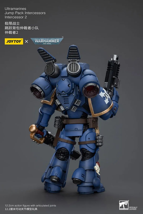 Ultramarines Jump Pack Intercessors with Captain – Joytoy – ActionFigure Brasil