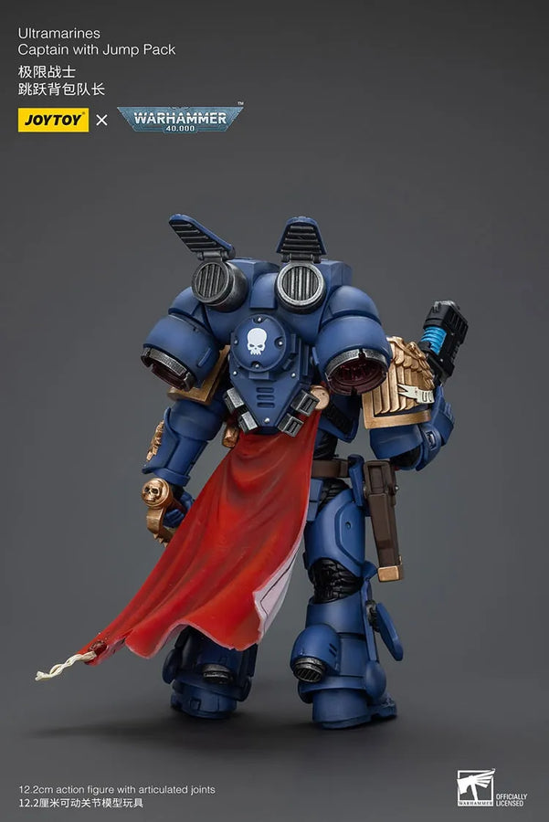 Ultramarines Jump Pack Intercessors with Captain – Joytoy – ActionFigure Brasil