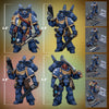 Ultramarines Jump Pack Intercessors with Captain - ActionFigure Brasil