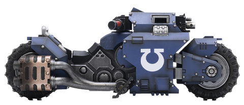 Ultramarines Outriders Bike – Joytoy – ActionFigure Brasil