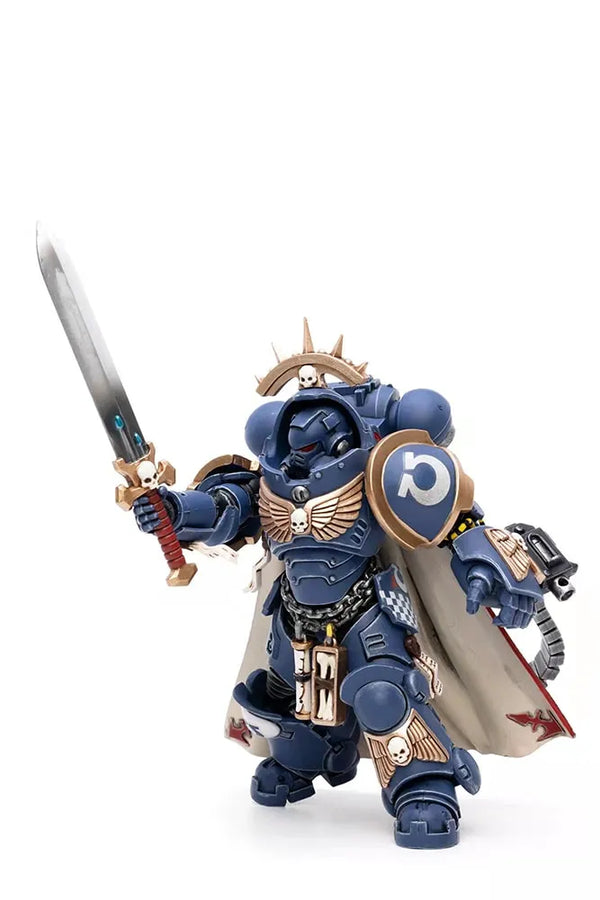 Ultramarines Primaris Captain (Gravis Armour) Brother Captain Voltian – Joytoy – ActionFigure Brasil