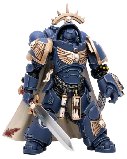 Ultramarines Primaris Captain (Gravis Armour) Brother Captain Voltian – Joytoy – ActionFigure Brasil