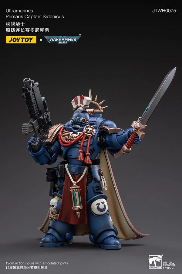 Ultramarines Primaris Captain Sidonicus – Joytoy – ActionFigure Brasil