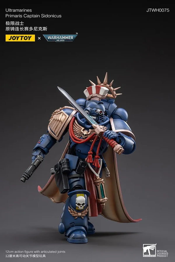 Ultramarines Primaris Captain Sidonicus – Joytoy – ActionFigure Brasil