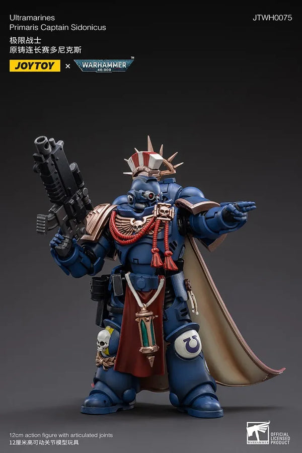 Ultramarines Primaris Captain Sidonicus – Joytoy – ActionFigure Brasil