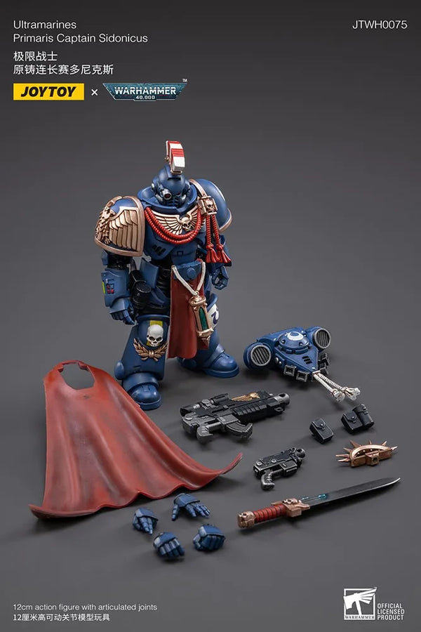 Ultramarines Primaris Captain Sidonicus – Joytoy – ActionFigure Brasil