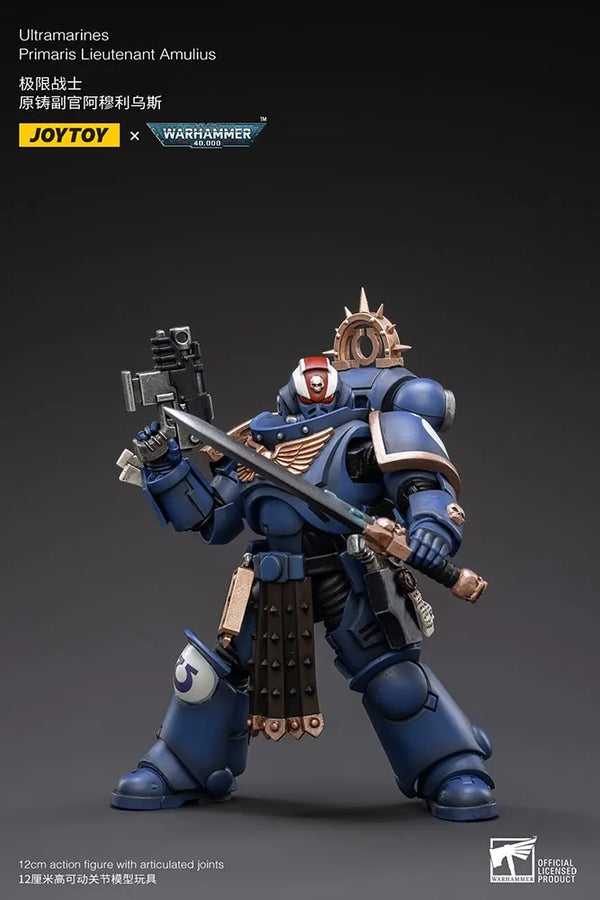 Ultramarines Primaris Lieutenant Amulius – Joytoy – ActionFigure Brasil