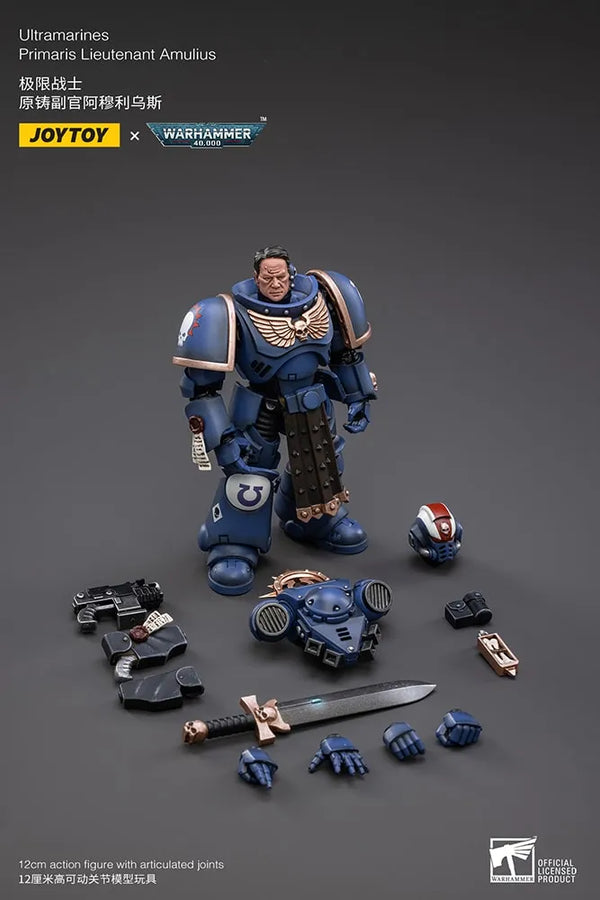 Ultramarines Primaris Lieutenant Amulius – Joytoy – ActionFigure Brasil