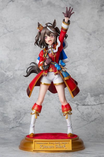 Umamusume: Pretty Derby Season 3 - Kitasan Black - 1/7 - Kechigan no Shimai Hana ver. (Cygames)ㅤ – Cygames – ActionFigureBrasil — ângulo diferente