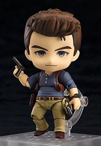 Uncharted 4: A Thief's End - Nathan Drake - Nendoroid #698 - Adventure Editionㅤ – Good Smile Company – ActionFigure Brasil