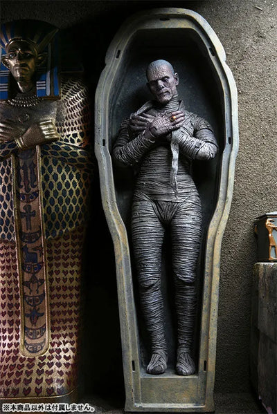 Universal Monster / The Mummy: Imhotep 7 Inch Action Figure Color verㅤ – NECA – ActionFigureBrasil — ângulo diferente