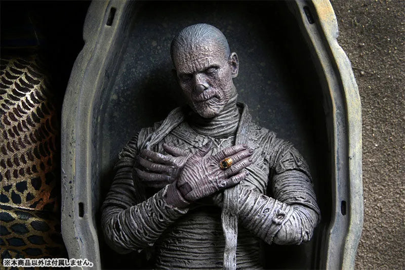 Universal Monster / The Mummy: Imhotep 7 Inch Action Figure Color verㅤ – NECA – ActionFigureBrasil