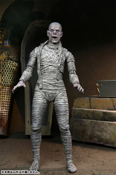 Universal Monster / The Mummy: Imhotep 7 Inch Action Figure Color verㅤ – NECA – ActionFigureBrasil — detalhe do produto