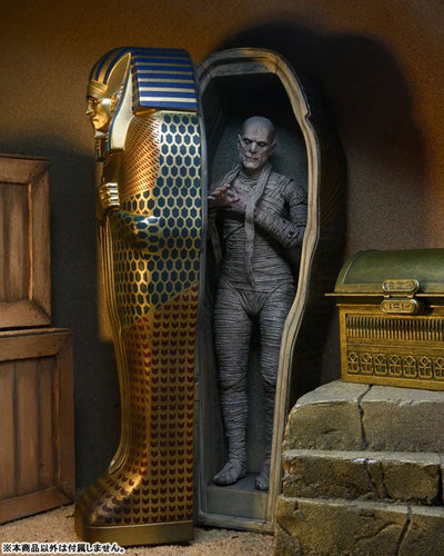 Universal Monster / The Mummy The Mummy: 7 Inch Action Figure Accessory Packㅤ – NECA – ActionFigureBrasil — ângulo diferente