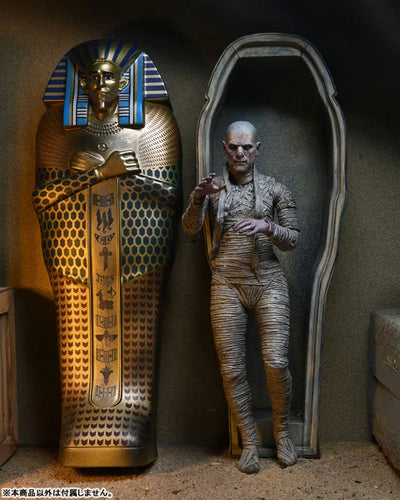 Universal Monster / The Mummy The Mummy: 7 Inch Action Figure Accessory Packㅤ – NECA – ActionFigureBrasil — detalhe do produto