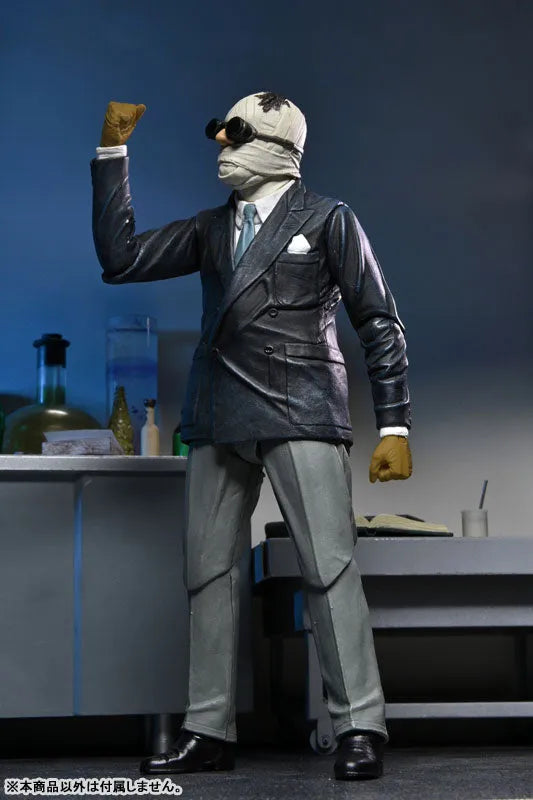 Universal Monsters/ The Invisible Man: Dr. Jack Griffin Ultimate 7 Inch Action Figureㅤ – Neca – ActionFigure Brasil