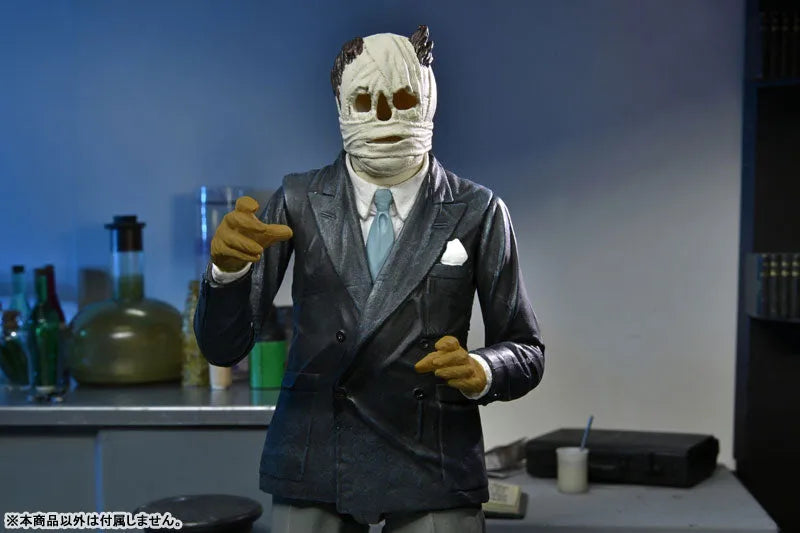 Universal Monsters/ The Invisible Man: Dr. Jack Griffin Ultimate 7 Inch Action Figureㅤ – Neca – ActionFigure Brasil
