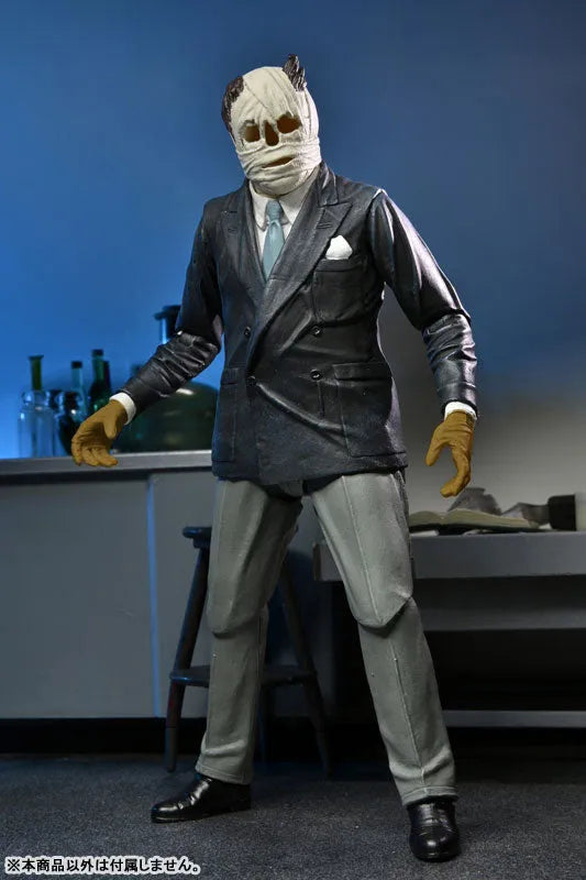 Universal Monsters/ The Invisible Man: Dr. Jack Griffin Ultimate 7 Inch Action Figureㅤ – Neca – ActionFigure Brasil