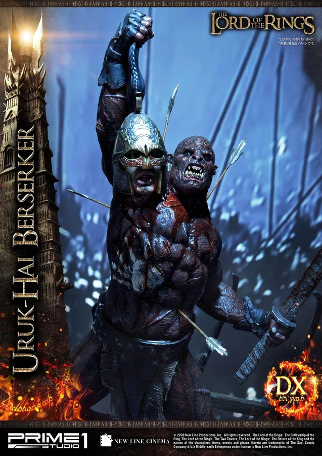 Uruk-Hai Berserker (Deluxe Version) The Lord of the Rings: The Two Towers (Film) – Prime1Studio – ActionFigure Brasil