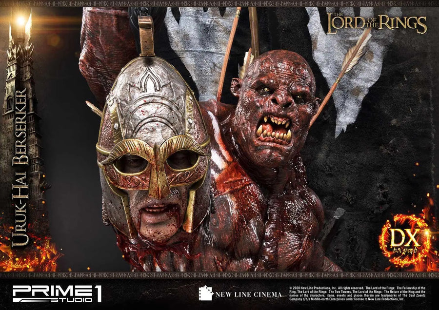 Uruk-Hai Berserker (Deluxe Version) The Lord of the Rings: The Two Towers (Film) – Prime1Studio – ActionFigure Brasil