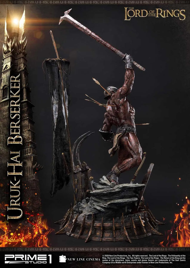 Uruk-Hai Berserker (Deluxe Version) The Lord of the Rings: The Two Towers (Film) – Prime1Studio – ActionFigure Brasil