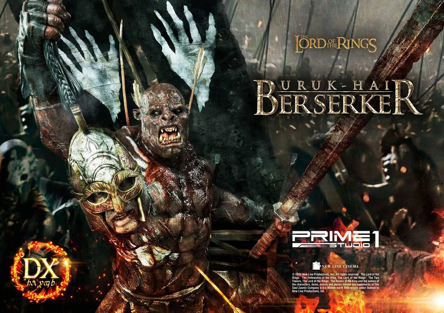 Uruk-Hai Berserker (Deluxe Version) The Lord of the Rings: The Two Towers (Film) – Prime1Studio – ActionFigure Brasil