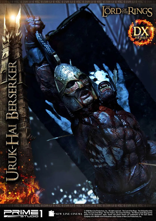 Uruk-Hai Berserker (Deluxe Version) The Lord of the Rings: The Two Towers (Film) – Prime1Studio – ActionFigure Brasil