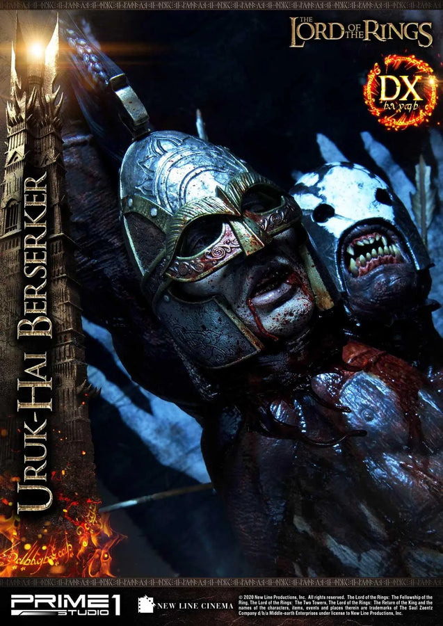 Uruk-Hai Berserker (Deluxe Version) The Lord of the Rings: The Two Towers (Film) – Prime1Studio – ActionFigure Brasil