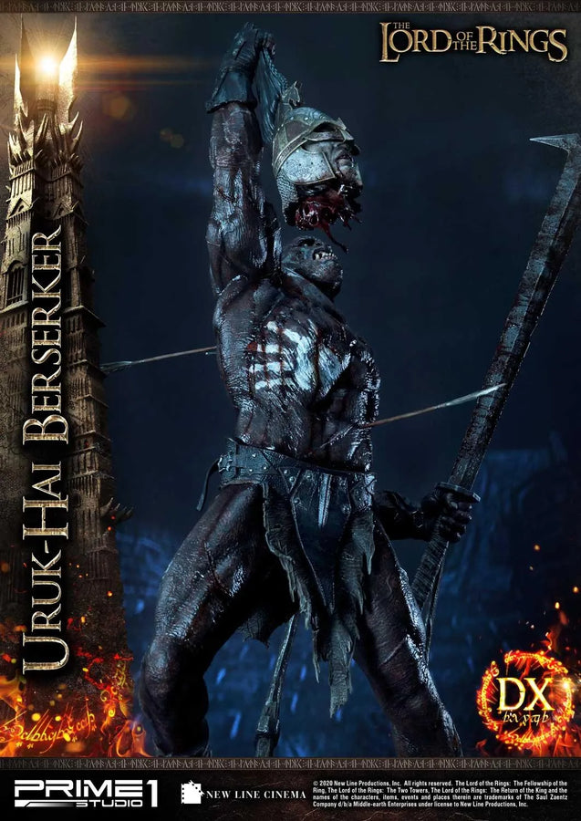 Uruk-Hai Berserker (Deluxe Version) The Lord of the Rings: The Two Towers (Film) – Prime1Studio – ActionFigure Brasil