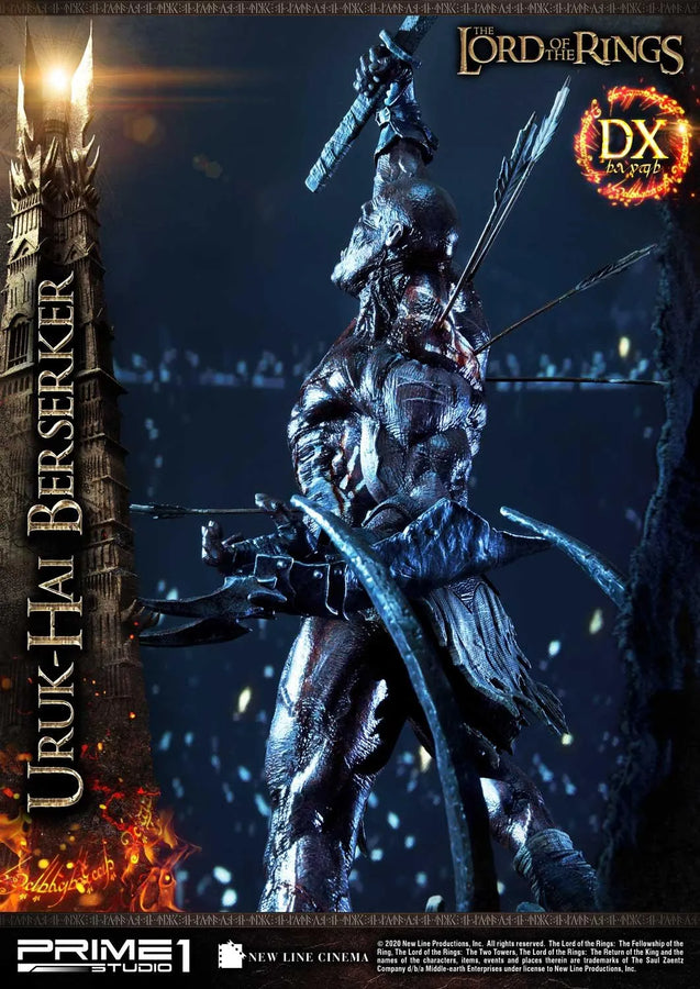 Uruk-Hai Berserker (Deluxe Version) The Lord of the Rings: The Two Towers (Film) – Prime1Studio – ActionFigure Brasil