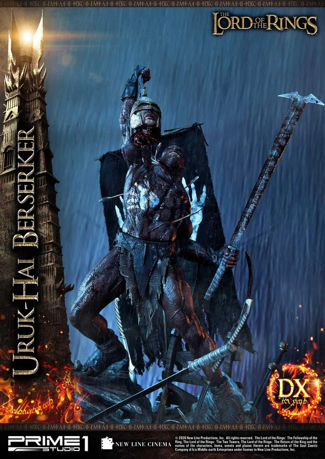 Uruk-Hai Berserker (Deluxe Version) The Lord of the Rings: The Two Towers (Film) – Prime1Studio – ActionFigure Brasil
