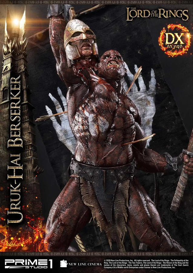 Uruk-Hai Berserker (Deluxe Version) The Lord of the Rings: The Two Towers (Film) – Prime1Studio – ActionFigure Brasil