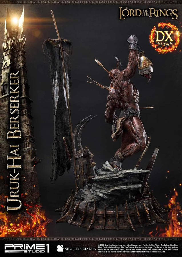 Uruk-Hai Berserker (Deluxe Version) The Lord of the Rings: The Two Towers (Film) – Prime1Studio – ActionFigure Brasil