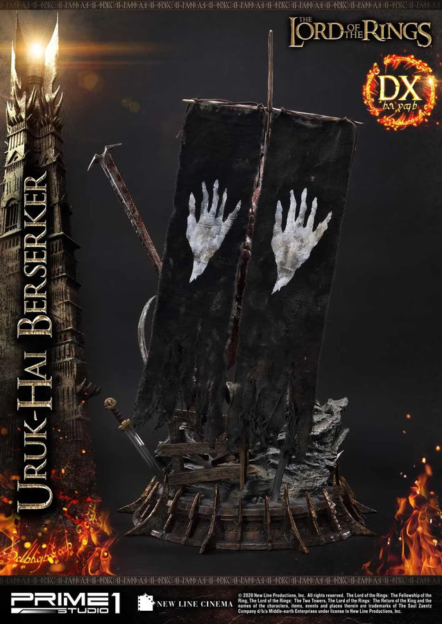 Uruk-Hai Berserker (Deluxe Version) The Lord of the Rings: The Two Towers (Film) – Prime1Studio – ActionFigure Brasil