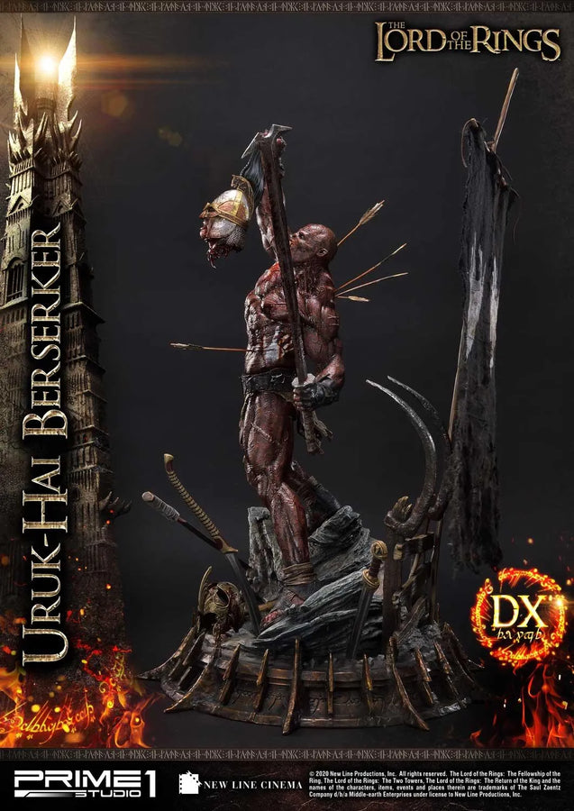 Uruk-Hai Berserker (Deluxe Version) The Lord of the Rings: The Two Towers (Film) – Prime1Studio – ActionFigure Brasil