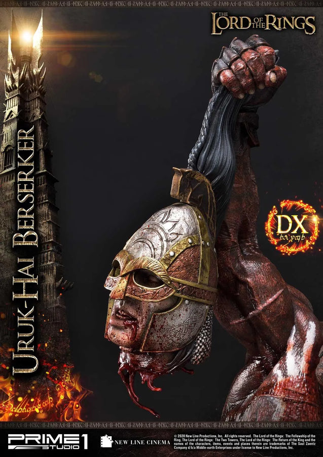 Uruk-Hai Berserker (Deluxe Version) The Lord of the Rings: The Two Towers (Film) – Prime1Studio – ActionFigure Brasil
