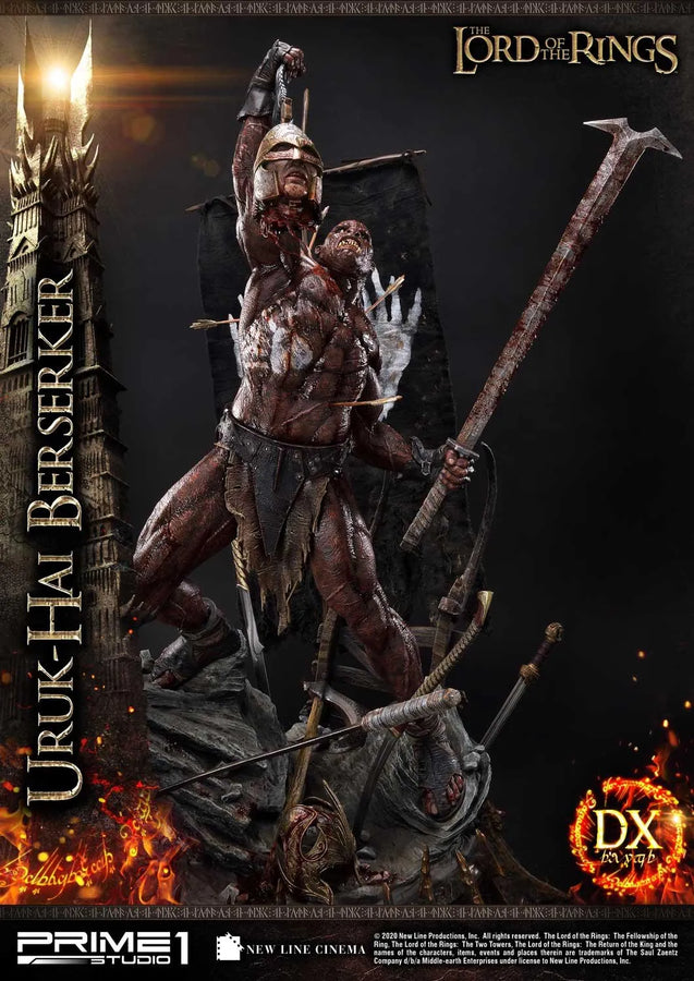 Uruk-Hai Berserker (Deluxe Version) The Lord of the Rings: The Two Towers (Film) – Prime1Studio – ActionFigure Brasil